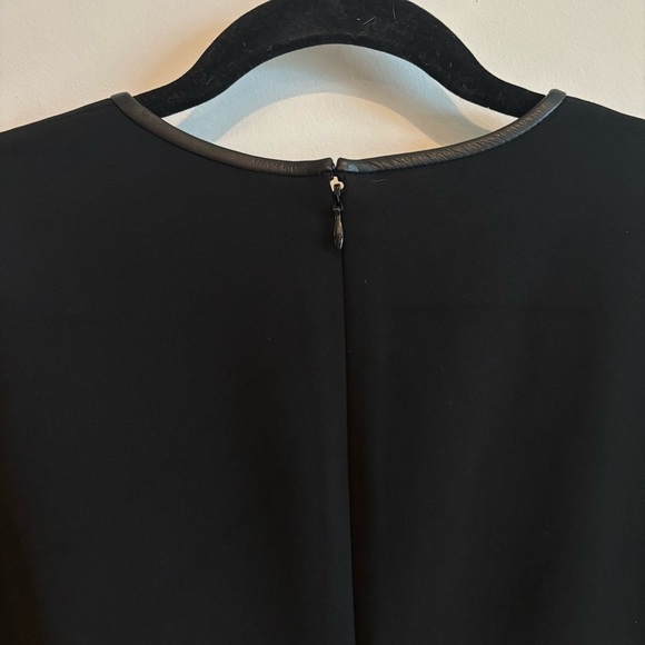 Polo Ralph Lauren Black Bell Ruffle Sleeve Sheath Dress Quiet Luxury Classic - Picture 6 of 13